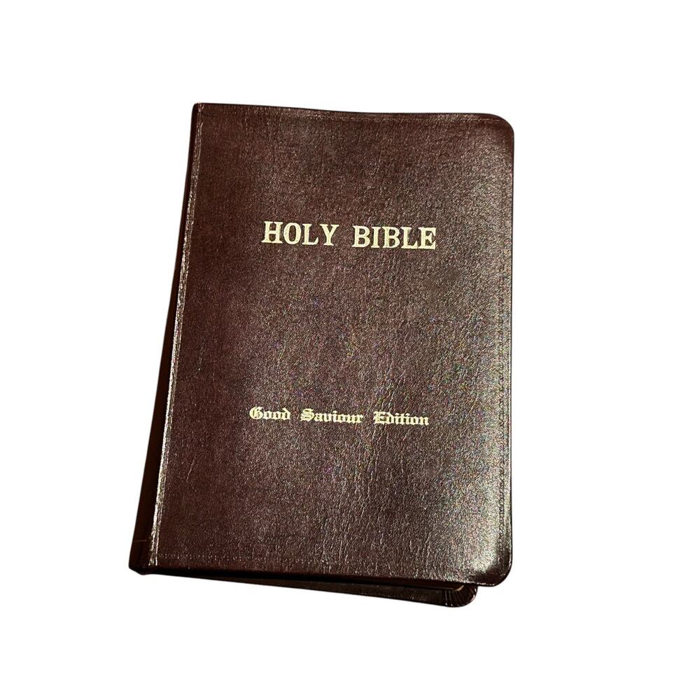 VTG Holy Bible 1950 Good Saviour Edition KJV Red‎ Letter James Tissot Church